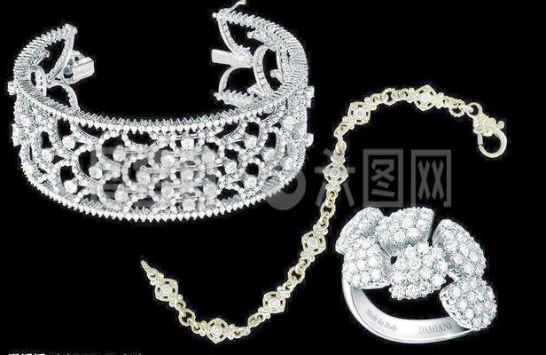 珠宝首饰退底图片 视觉营销的精致艺术